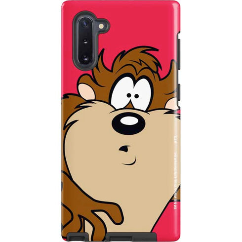 Looney Tunes Tasmanian Devil Zoomed In Galaxy Cases